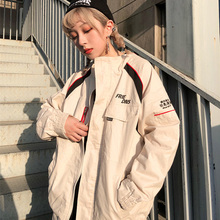 夹克衫 宽松情侣装 男女 有米原创潮牌FWBS株式 会社田岛运输外套工装