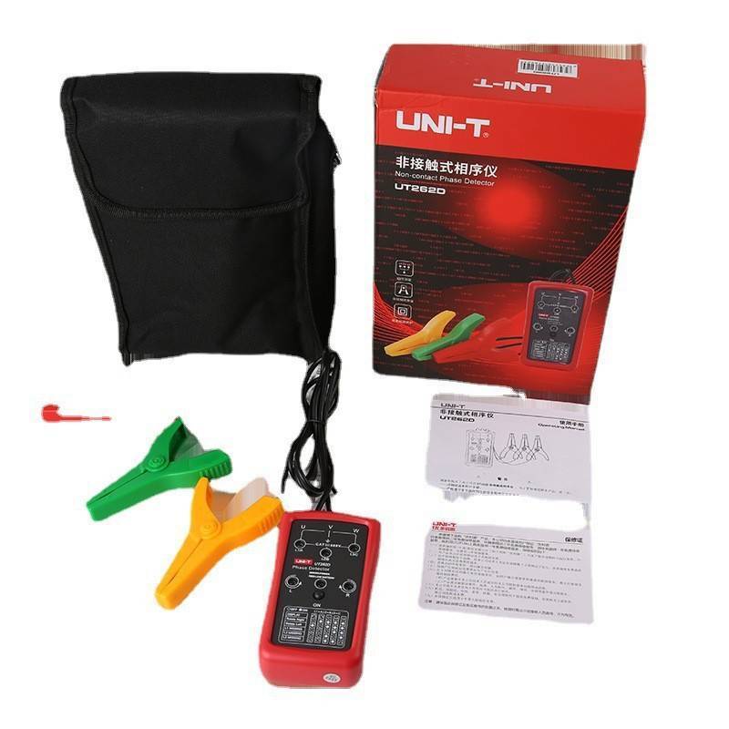 unit优利德UT262D/262E非接触检相器 相位检测仪钳形感应式相