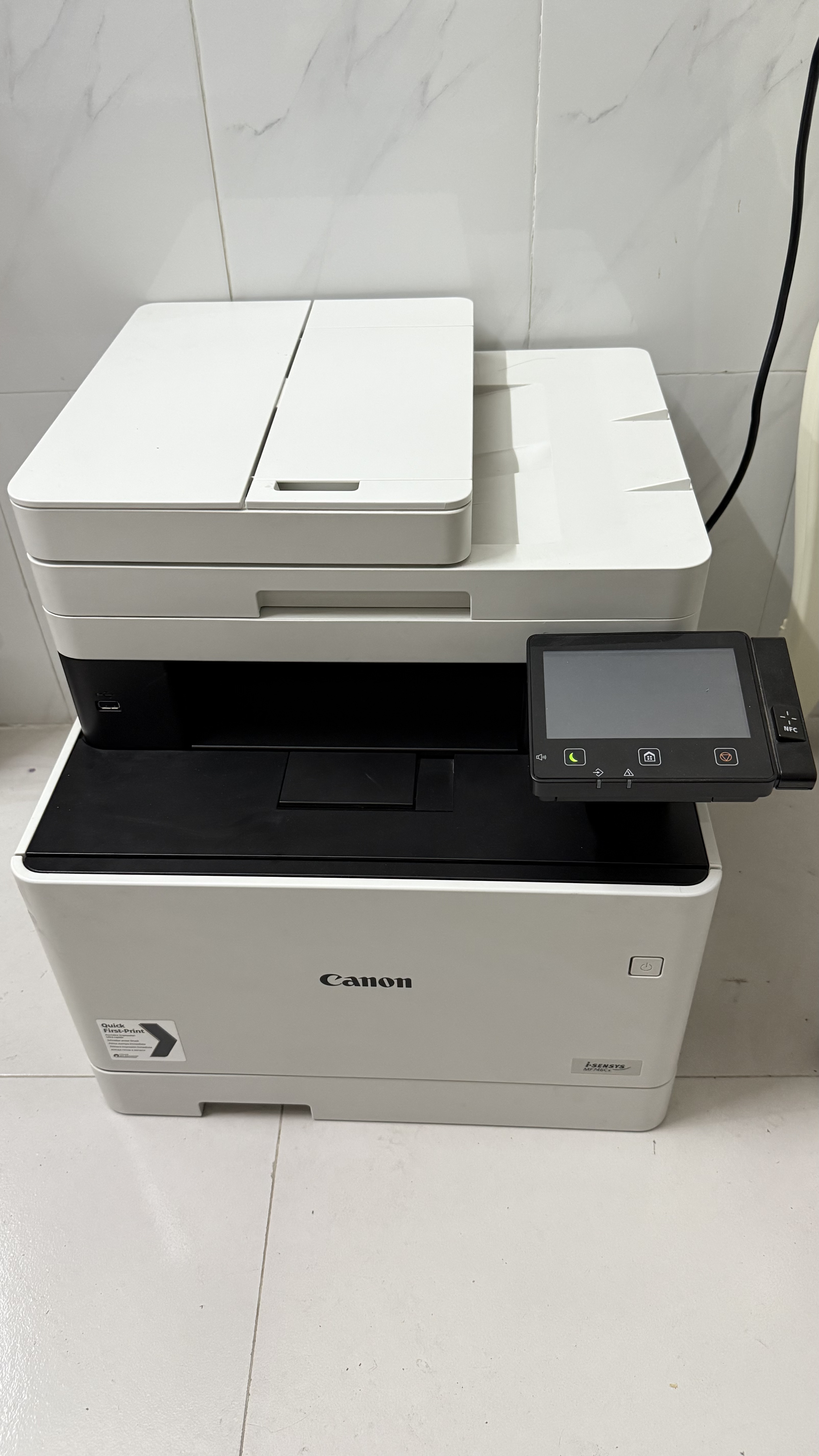 9成新 佳能 MF746CX 彩色激光商用办公复印扫描传真打印机