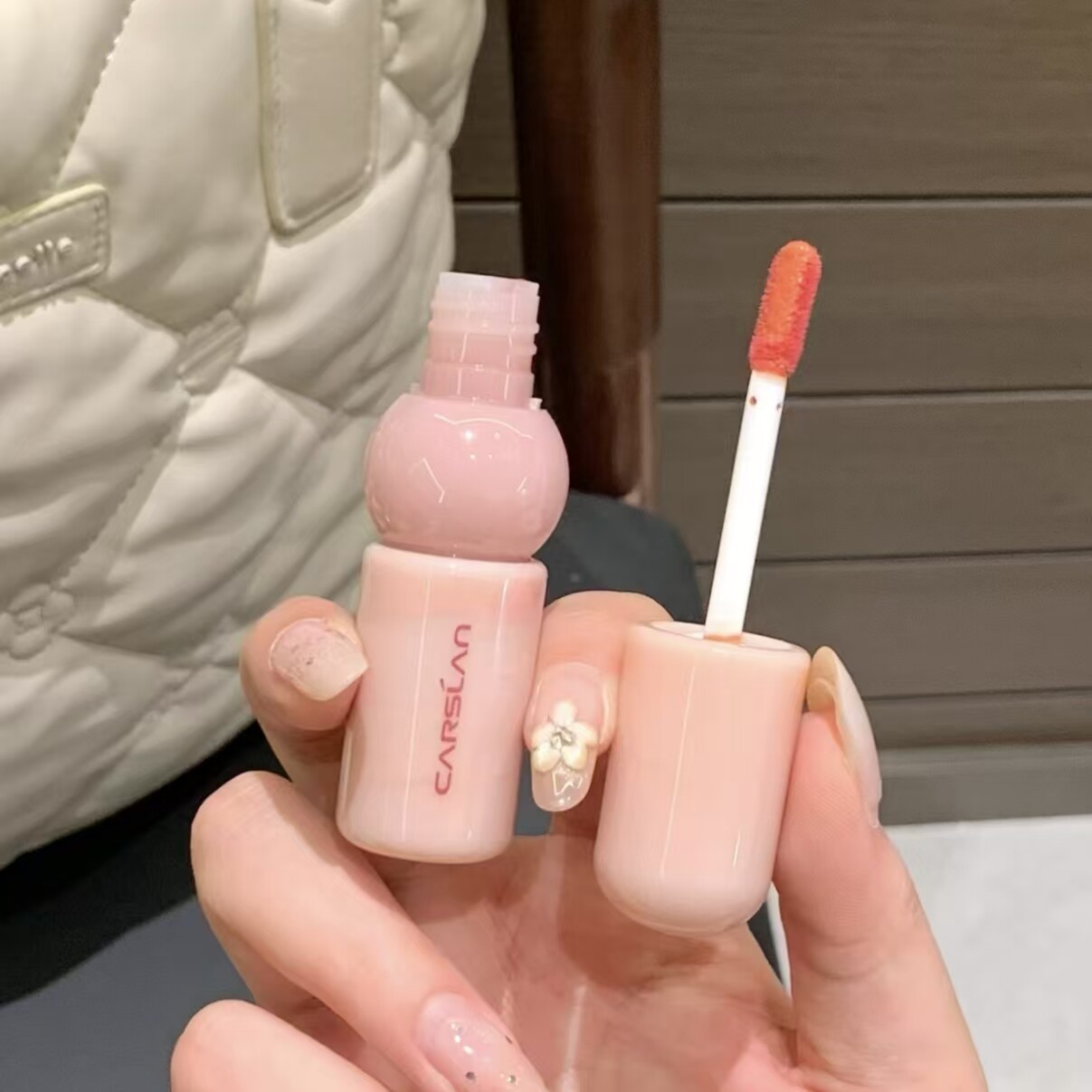 卡姿兰锁色水光唇釉不易掉色不易沾杯持久水润镜面水光显白正品