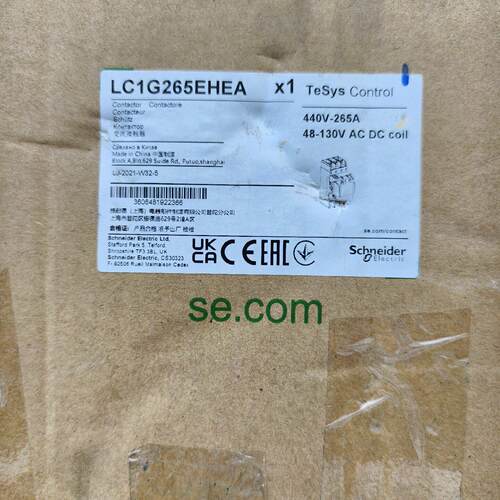 LC1G265EHEA 交流接触器 265A 48-130V交直流线圈议价维修