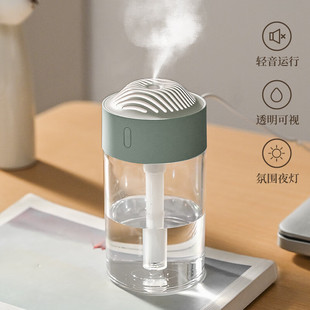 海纳斯加湿器H1 迷你小型家用卧室上加水空气加湿伴侣轻音