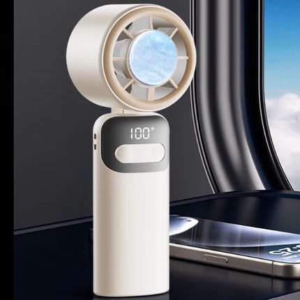 斯泰克 USB 手持小风扇2026新款便携懒人桌面挂脖风扇