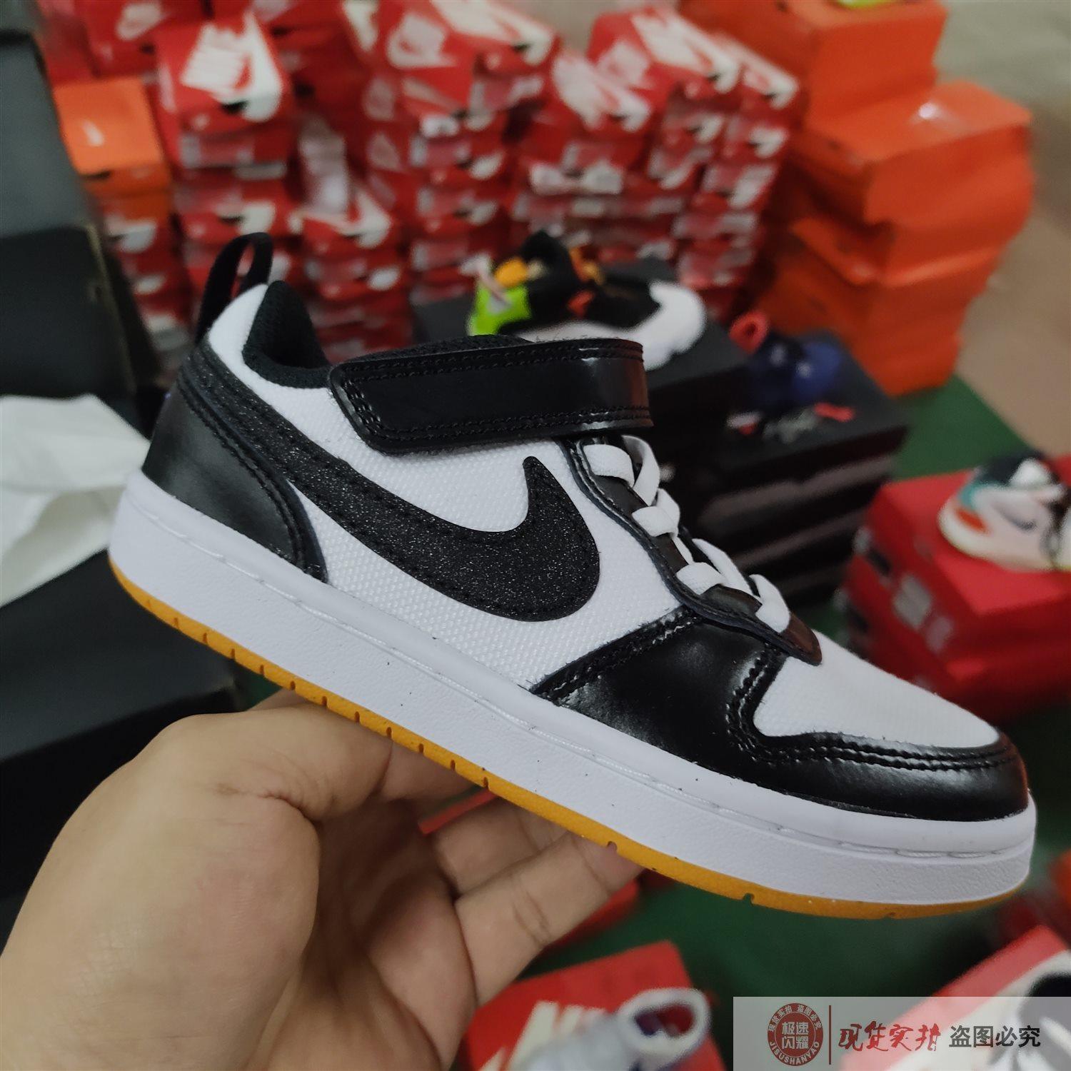 nike 耐克童鞋魔术贴aj运动休闲板鞋 dn1229-100 870025-006-100