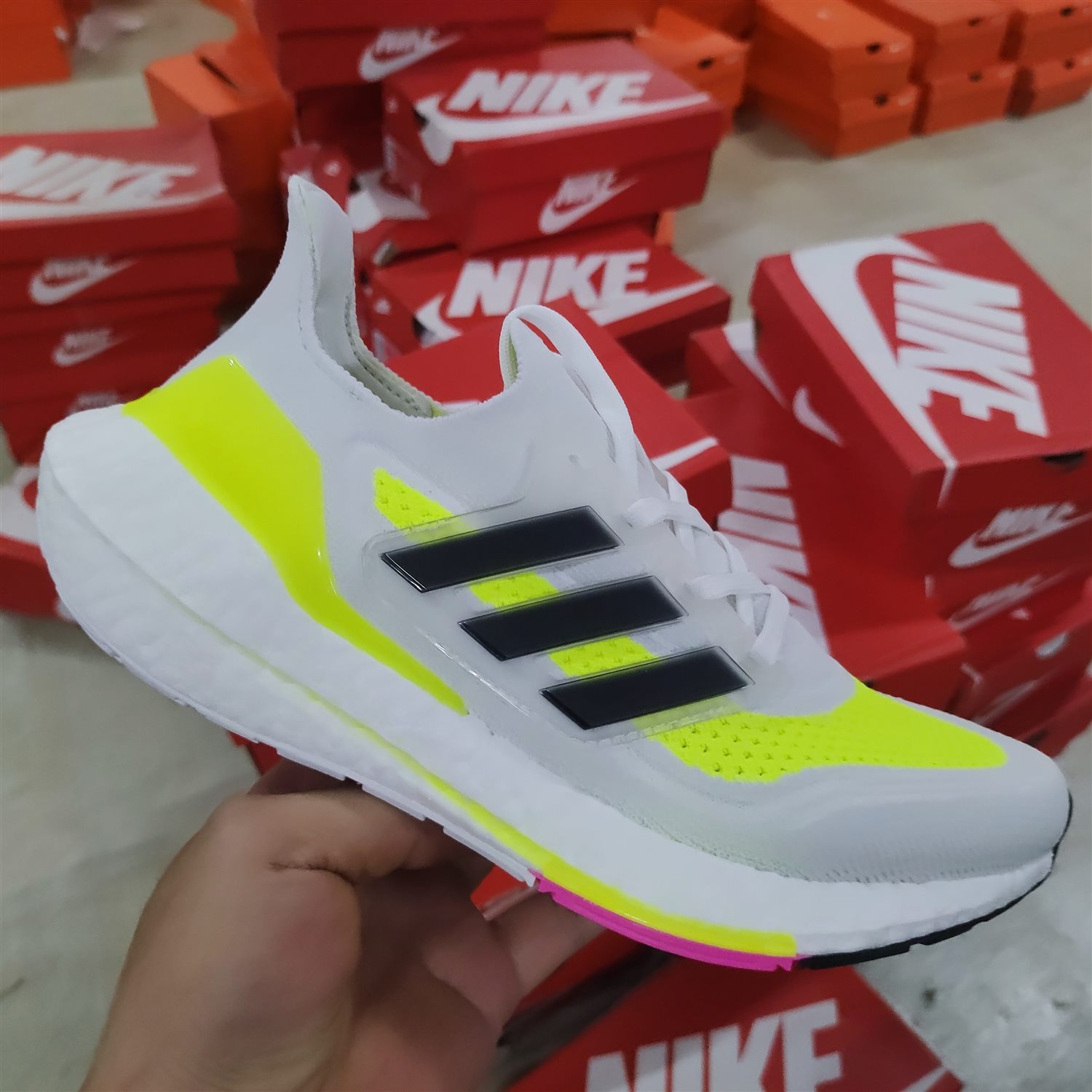 Adidas/阿迪达斯 ULTRABOOST UB大童女跑步运动鞋FZ2929 S23840 运动鞋new 跑步鞋 原图主图