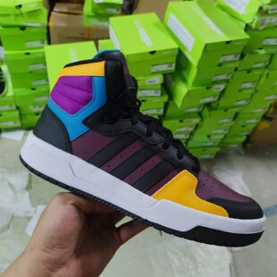 休闲篮球鞋 adidas阿迪达斯neo MID中帮男子新款 ENTRAP GY7593