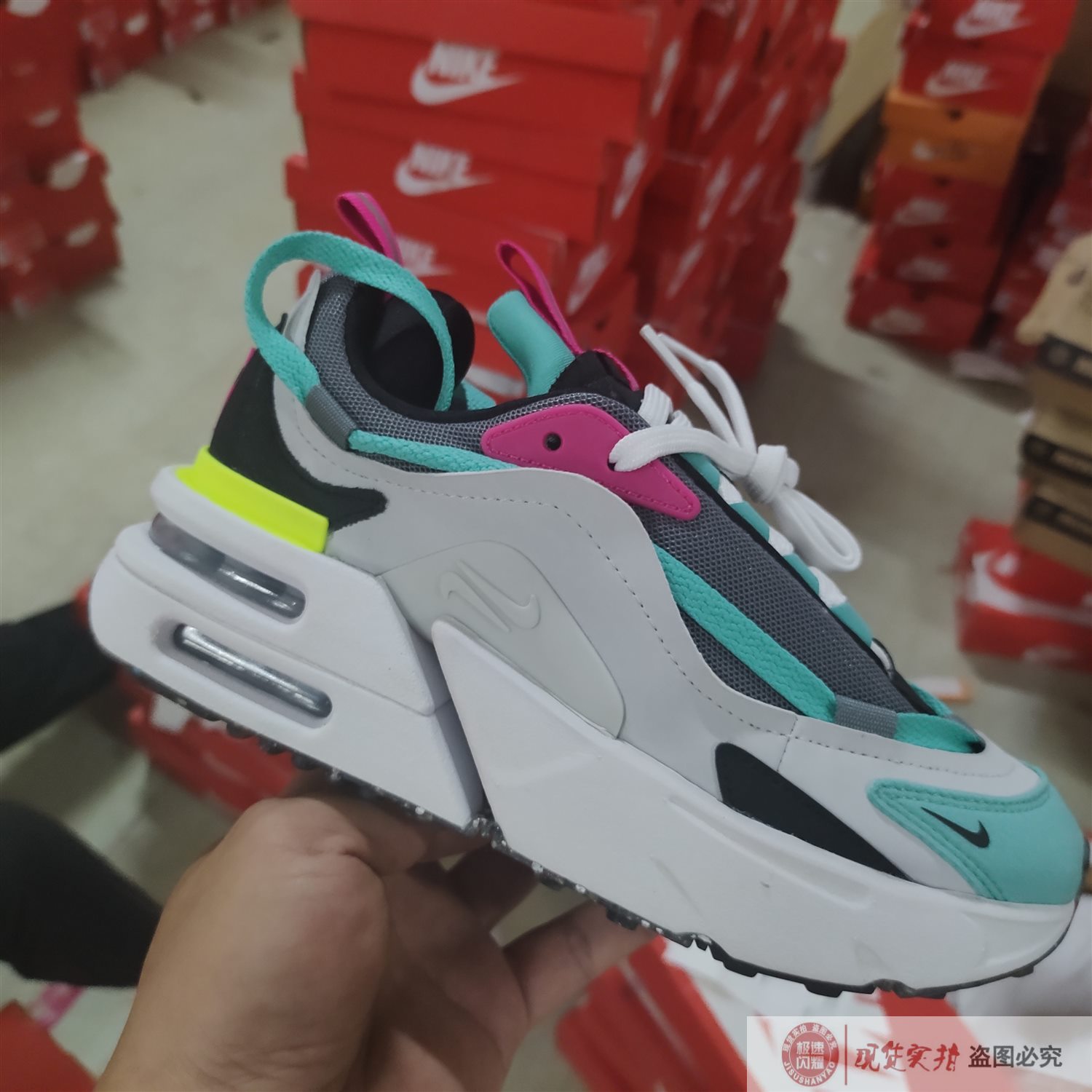 Nike 女鞋AIR MAX FURYOSA撞色拼接气垫休闲鞋 DH5104-001-002 运动鞋new 运动休闲鞋 原图主图