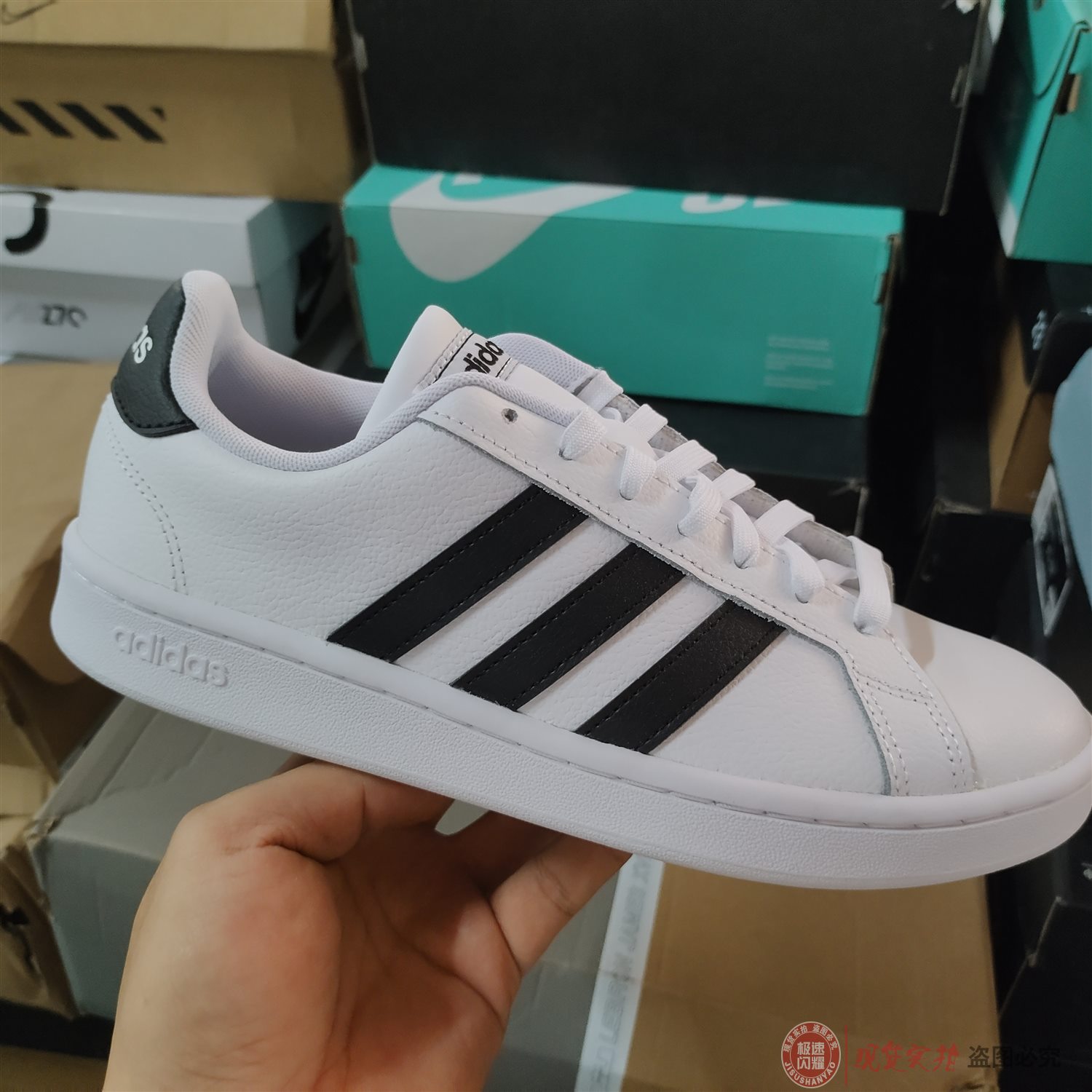 adidas中性网球休闲鞋