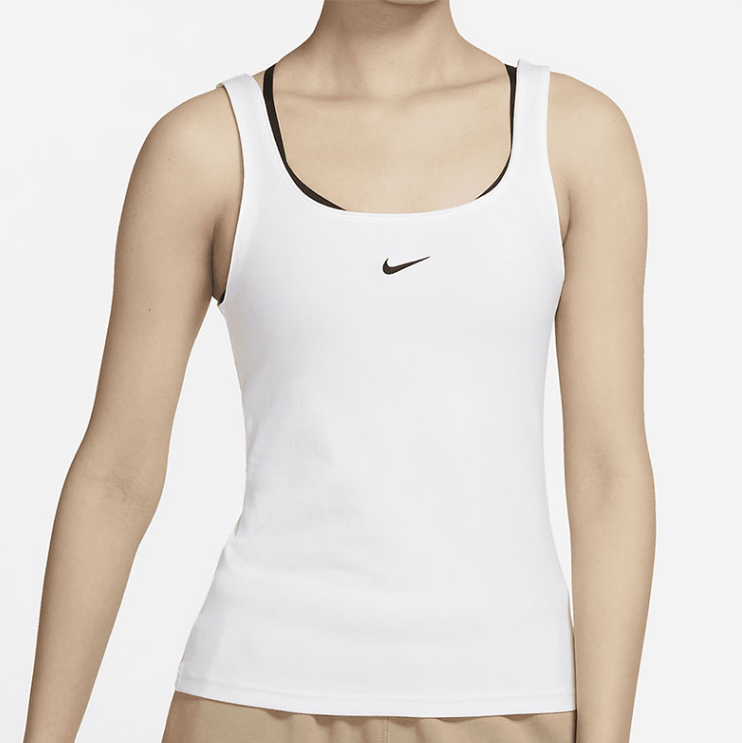 Nike/耐克正品2021夏季运动休闲女子无袖透气背心 DH1346-1