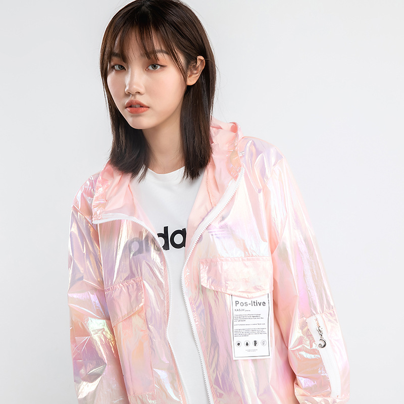 女款夏季防晒衣长款骑行遮阳防紫外线超薄韩版休闲百搭宽松服