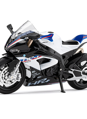 嘉业1:12HP4摩托车合金车模型赛车街车仿真玩具摆件男孩礼物收藏