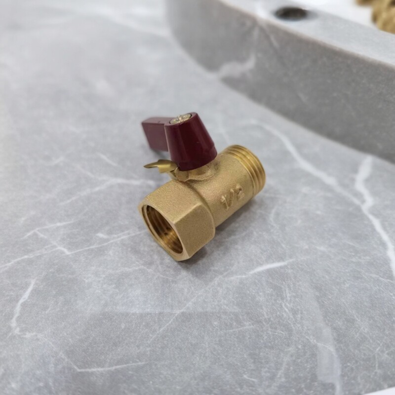 热销4分内外丝铜球阀净水器热水器家用DN10DN15长柄小球阀