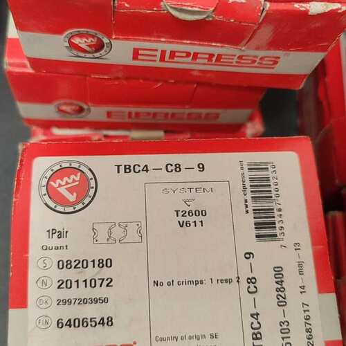 议价ELPRESS 液压工具模具TBC4-C8-9