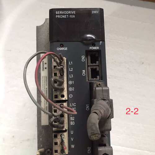 议价拆机ESTUN驱动器，PRONET-10AMC，1KW，实物