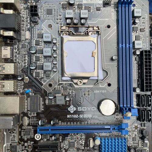 议价梅捷SOYO H110Z全固版V3.0主板 LGA1151接