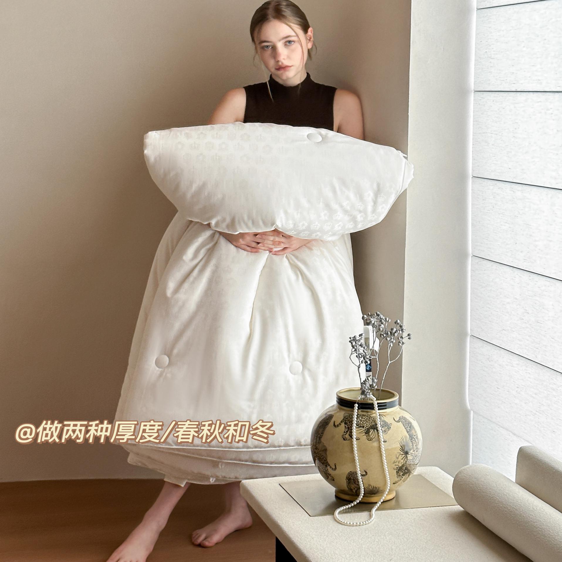 经典提花女王羊毛被奢享贵族温暖