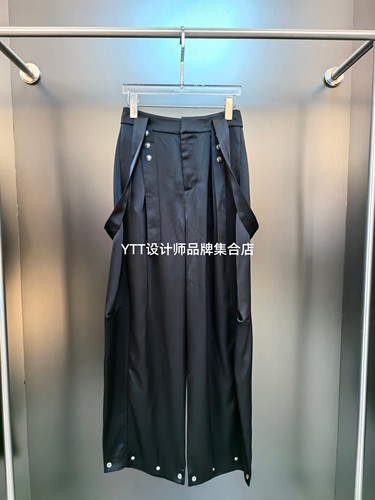 顺丰包邮 UTUH 2026春夏新款黑色时尚休闲显瘦百搭连体裤背带裤