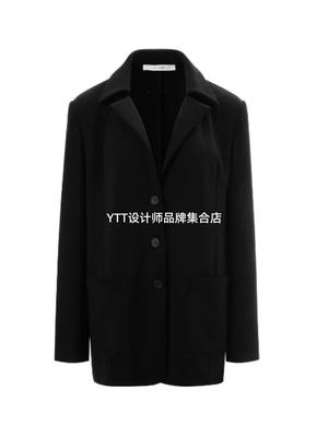 顺丰包邮 UNCODED｜2025冬季新款KWWW2X059时尚休闲黑色西装外套