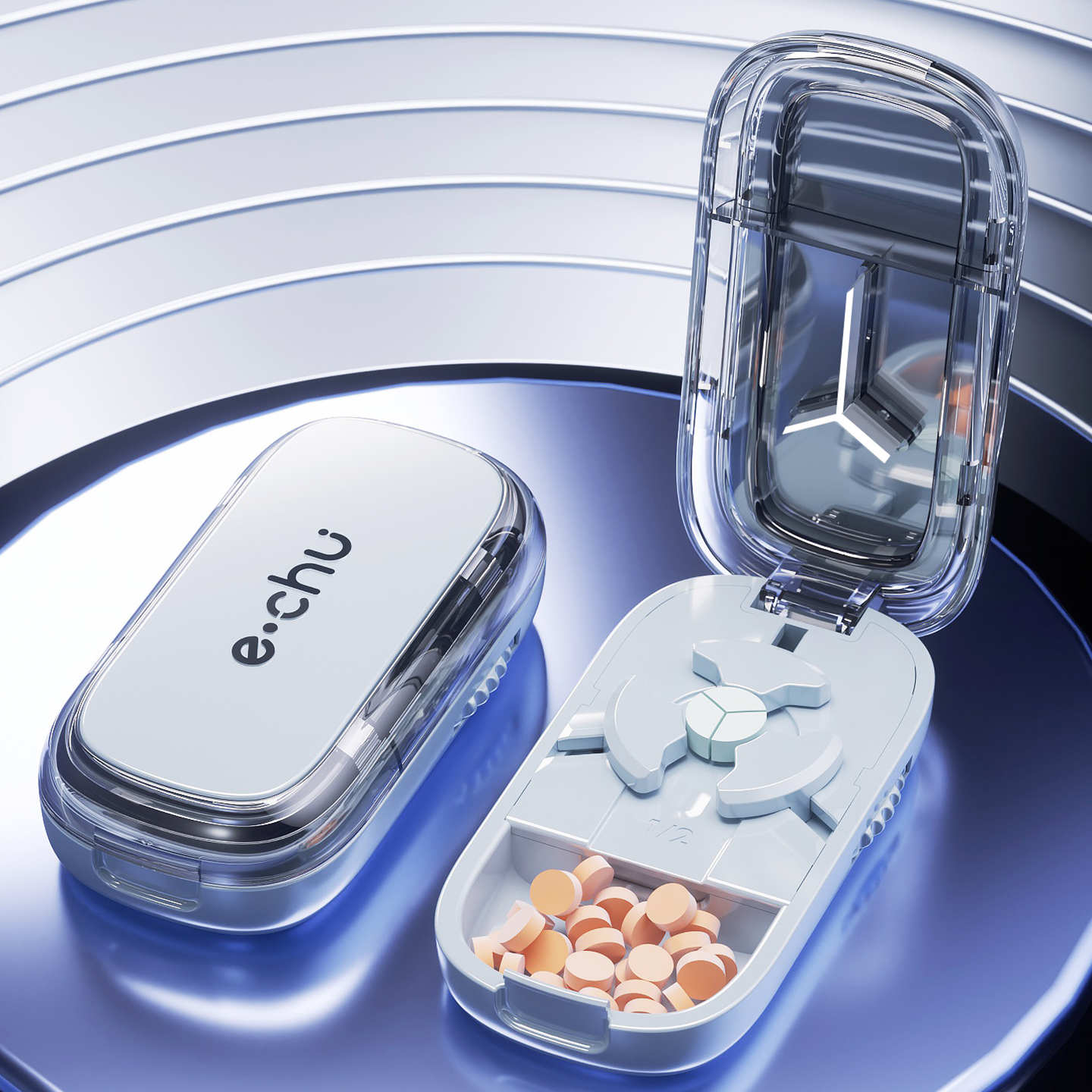 日本旅行精准切药器三分之一分割