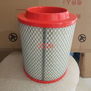 K2226空气滤芯2224 3捷运PU胶盖空滤清器 2225适用福田奥铃康瑞H2