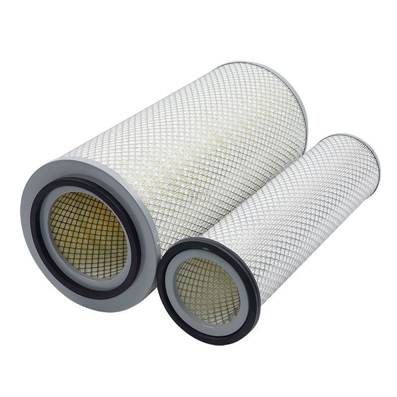 K2452空气滤芯老款东风柳汽霸龙重卡客车20吨吊车徐工20B空滤清器