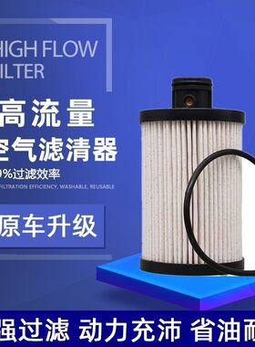 1117010-EL6104A柴油滤芯适配东风轻卡国六柴滤HFFP0802 燃油滤芯