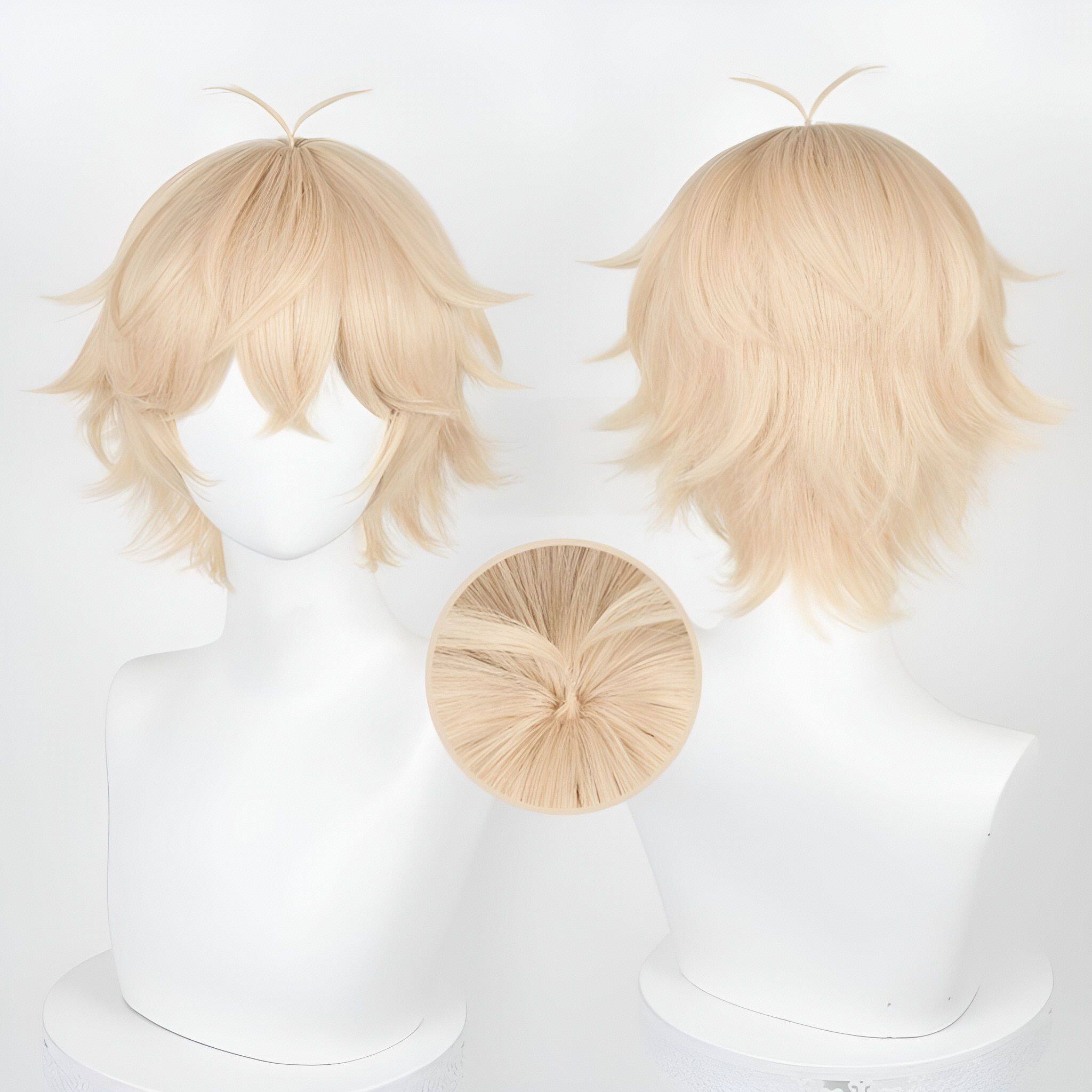 恋与制作人周棋洛cos假发仿真COSPLAY配件/