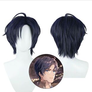 时空中的绘旅人 司岚cos假发 二次元混丝假毛 仿真头皮顶 玫瑰网