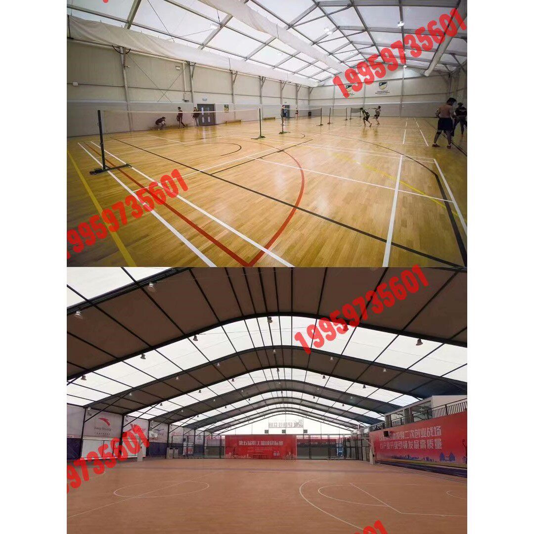 户外体育场篷房 体育篷房篮球馆大棚 体育场篷房 抗风体育篷房议