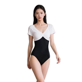 包邮 2025年新款 芭蕾舞服女成人高开叉T练功服体操服紧身衣舍宾服