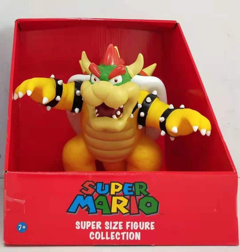 超级玛丽马里奥 库巴王国大魔王 库巴bowser公仔手办人偶模型全新