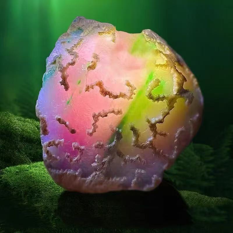 【定制商品原石】缅甸天然翡翠原石玉石直播专拍链接私拍无效