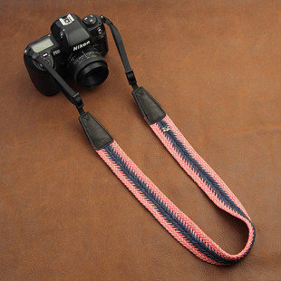 肩带 相机背带复古挂脖文艺挂绳编织可调微单单反斜挎数码 cam