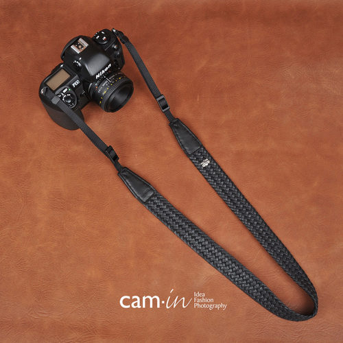 cam-in经典编织通用型照相机肩带