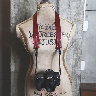 单反肩带 相机背带牛皮复古文艺挂绳微单可调挂脖斜挎数码 cam