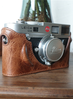 camin Leica徕卡M6相机套M3M-A相机包M4P牛皮套M2MP半套M7保护套