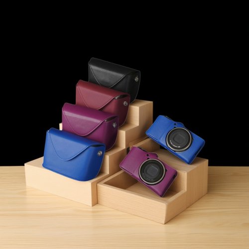 cam-in数码相机包GR4真皮收纳包