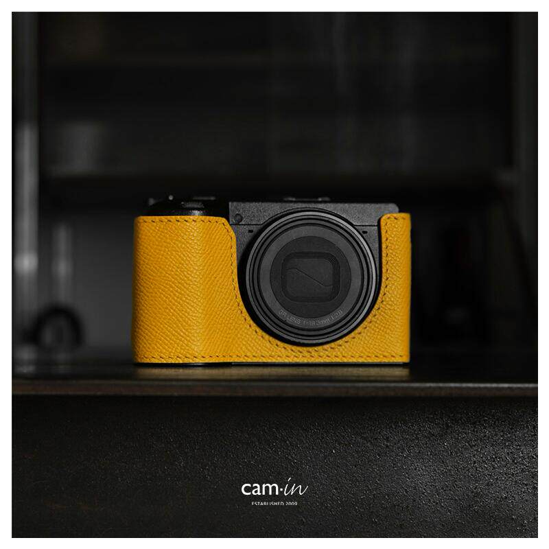cam·in 理光GR4相机保护套真皮GR4HDF底座复古手工相机包半套