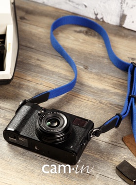 cam-in colors 棉质相机背带 圆孔|可调 14色入CCS-007