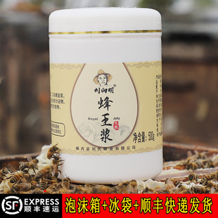 刘向明蜂王浆 揭阳市揭西特产500g 包邮 蜜蜂乳王浆酸野生新鲜顺丰