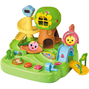 萌鸡小队全套儿童玩具迷你公仔可动玩偶欢欢朵朵3-6岁美佳鸡妈妈