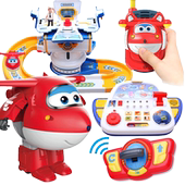 超级飞侠乐迪酷飞滑行发射 奥迪双钻 超级飞侠控制塔玩具 金宝