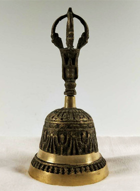 黄铜摇铃手摇金属工艺品