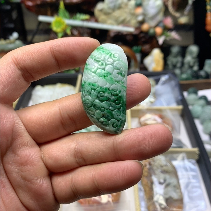 白底青福瓜