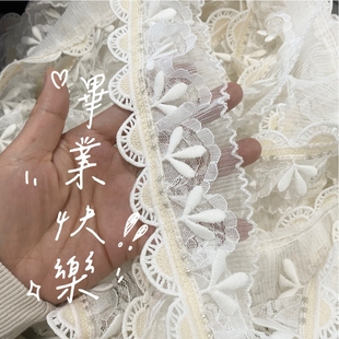 窗饰2024新款 温柔叶子 花边法式 唯美窗帘配件设计师款