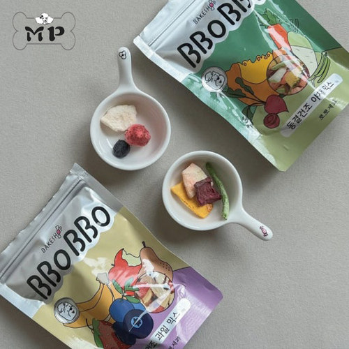 韩国BBOBBO冻干草莓胡萝卜