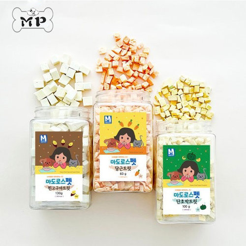 韩国MATROOS蔬菜冻干猫狗零食