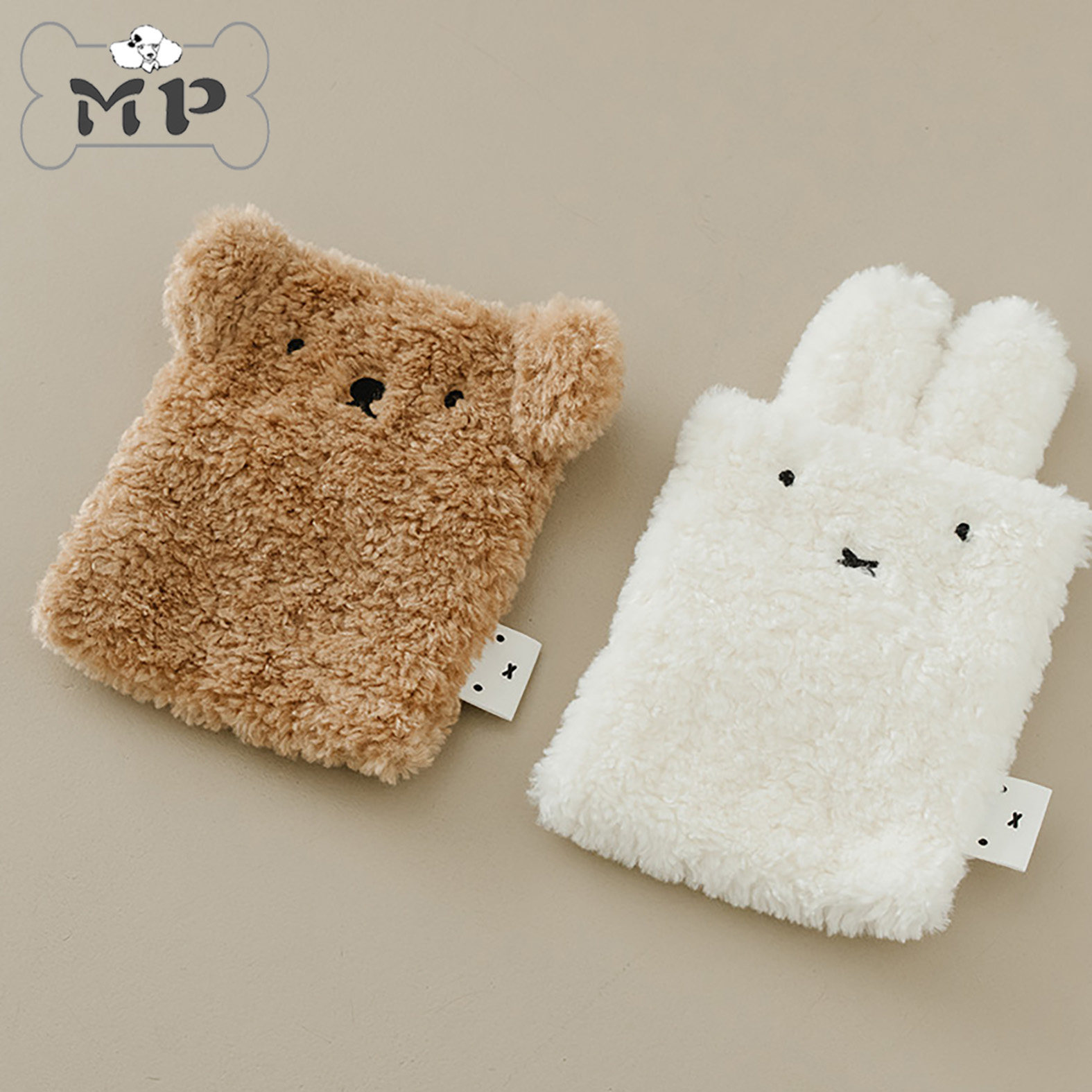 『Memory Pet』韩国noutti宠物冬季毛绒可爱米菲鲍里斯保暖热袋套