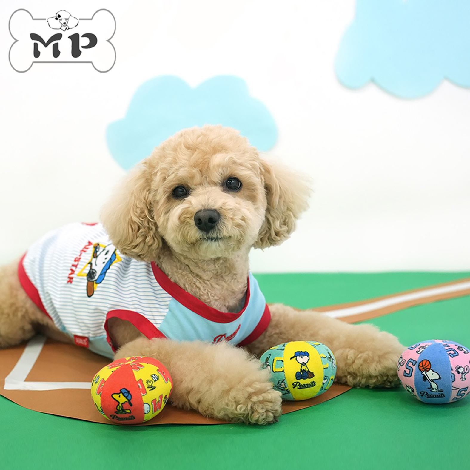 韩代宠物史努比铃铛球形发声玩具