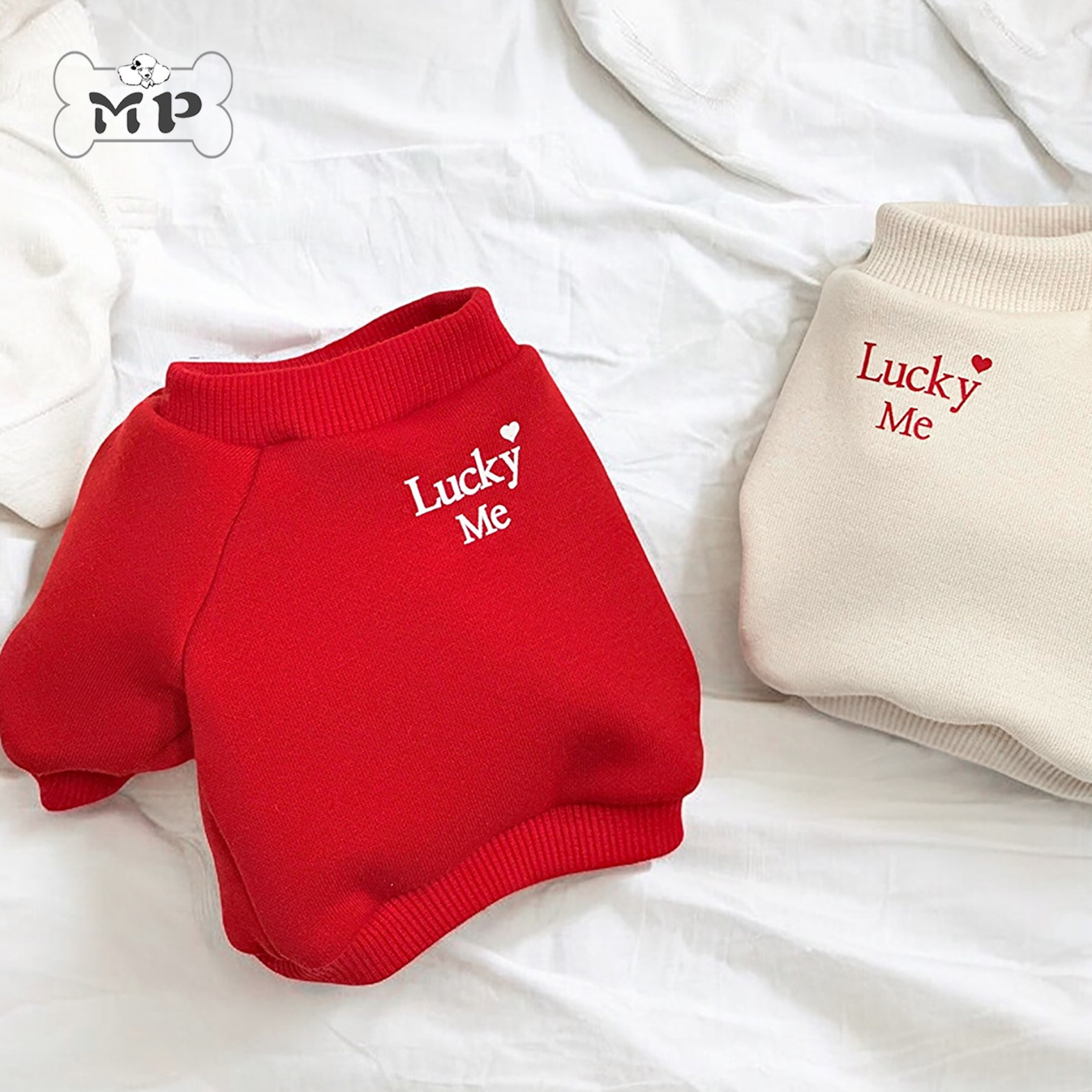 韩代宠物猫狗LuckyMe短款卫衣